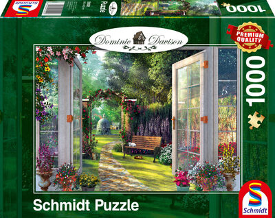 SCHMIDT SPIELE 59592 Blick in den verwunschenen Garten
