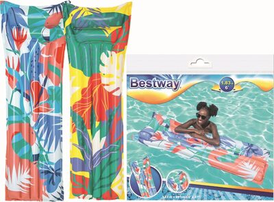 BESTWAY 44033 Luftmatratze 'Fashion' 183 x 69 cm, sortiert