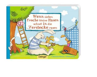 OETINGER 978-3-7891-7010-2 Wenn sieben freche kleine Hasen schnell in die Verstecke rasen