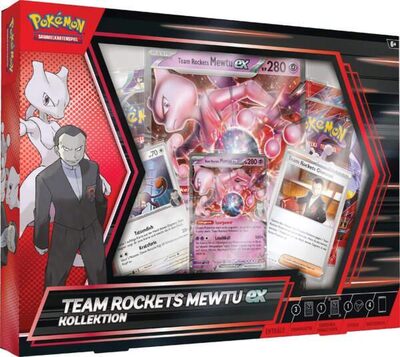 POKEMON 41094 PKM Pokémon MBE6 Kollektion Team Rockets Mewtu-ex