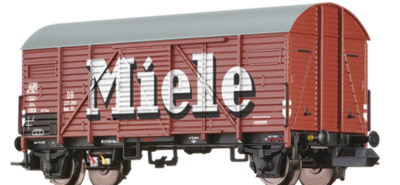 BRAWA 67332 N Gedeckter Güterwagen Gms35 „Miele”, DB, Ep. III