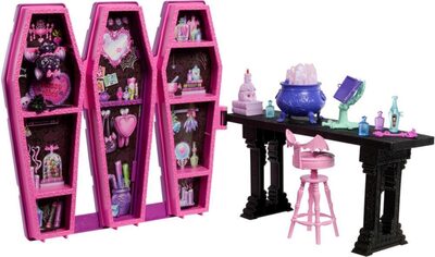 MATTEL JBF15 Monster High Draculaura Secret Potion Room Puppen-Spielset