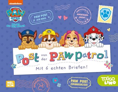 CARLSEN 512163 PAW Patrol Mitmachbuch: Post von der PAW Patrol