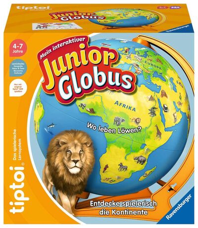 RAVENSBURGER 00115 tiptoi® Mein interaktiver Junior Globus