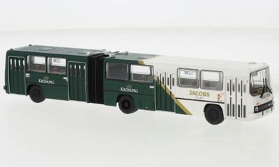 BREKINA 59724 1:87 / H0 Ikarus 280.02 1990, BVB - Jacobs Krönung,