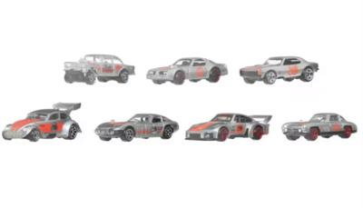 HOT WHEELS JHF01 Mattel 80th Anniversary Silver Series