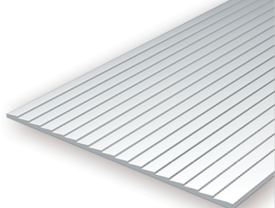 EVERGREEN 004031 Bretter-Verschalung, 1x150x300 mm, Raster 0,75mm,1 Stück