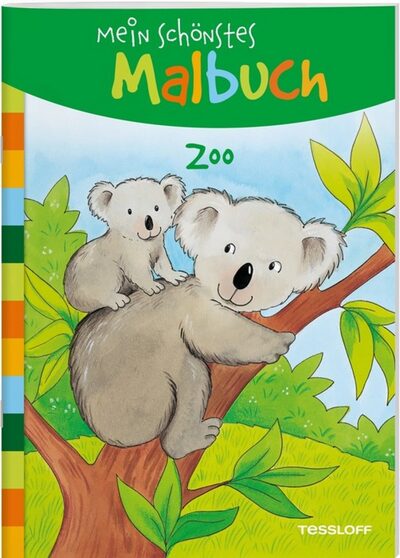 TESSLOFF 378864137 Mein schönstes Malbuch Zoo