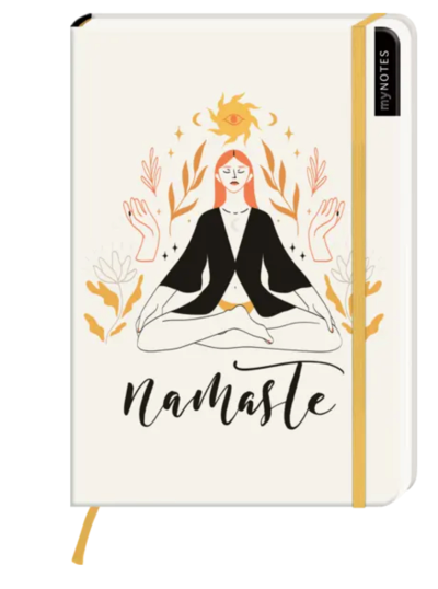 ARSEDITION 12670 Notizbuch myNOTES: Namaste
