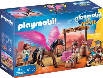 PLAYMOBIL® 70074 PLAYMOBIL® THE MOVIE Marla, Del und Pferd mit Flügeln