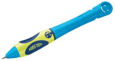 PELIKAN 820516 griffix® Bleistift für Linkshänder, Neon Fresh Blue