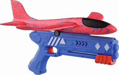 FUNTOYS 100-32816 Wurfgleiter mit Katapult-Pistole