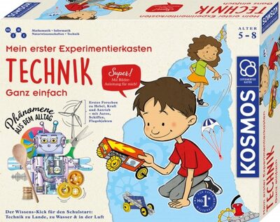 KOSMOS 602291 Mein erster Experimentierkasten Technik