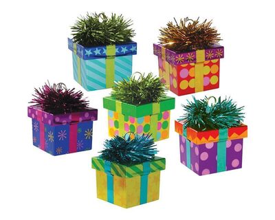AMSCAN 1139902 Balloon Weight Gift Package Assorted 170 g/6 oz