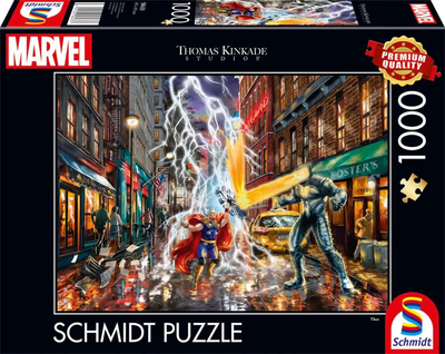 SCHMIDT SPIELE 58433 Puzzle 1000 Teile Thor