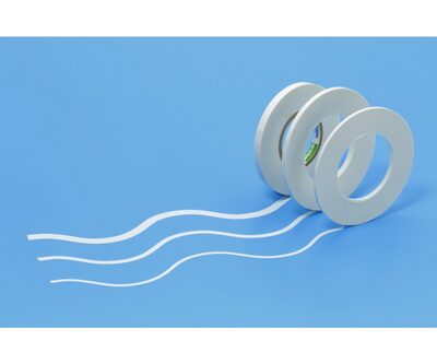 TAMIYA 300087177 Masking Tape 2mm/20m für Rundungen Tamiya