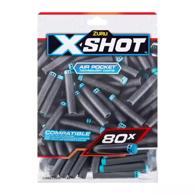 ZURU 11021253 XSHOT - Excel Nachfüllpackung 80 Darts