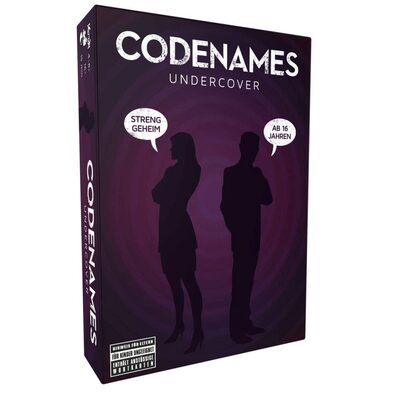ASMODEE CGED0030 Czech Games Edition Codenames Undercover