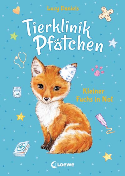 LOEWE VERLAG 978-3-7432-0545-1 Daniels, Tierklinik Pfötchen (Band 3) - Kleiner Fuchs in Not