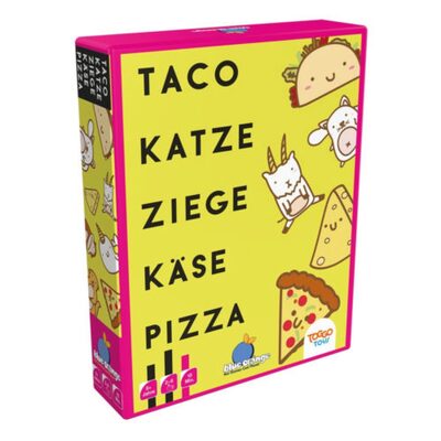 ASMODEE BLOD0101 Blue Orange Taco Katze Ziege Käse Pizza
