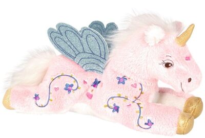 DIE SPIEGELBURG 22815 Kuschel-Einhorn Ella - Einhorn-Paradies, 22 cm