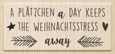 BRUNNEN 211800407 Stempel A Plätzchen a Day