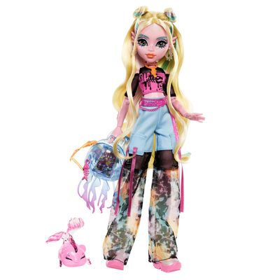 MATTEL HXH75 Monster High Lagoona Blue Puppe