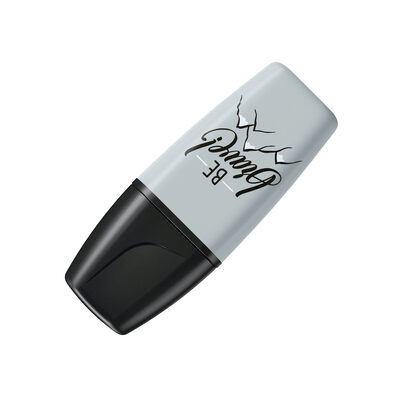 STABILO 07/194-9 Textmarker - STABILO BOSS MINI Pastellove 2.0 - Einzelstift - Seidengrau