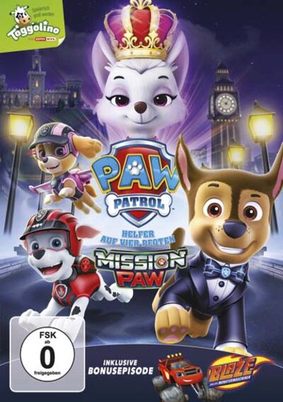 BUSCH 154921 DVD Paw Patrol: Mission Paw