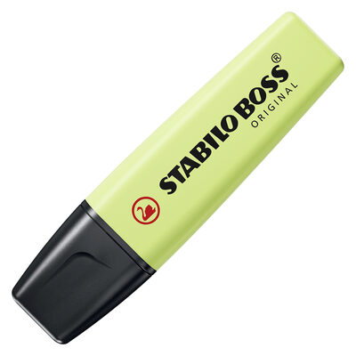 STABILO 70/133 Textmarker - STABILO BOSS ORIGINAL Pastel - Einzelstift - Prise von Limette