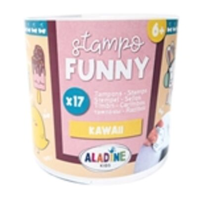 ALADINE 00000000000000085181 Kinder Stempel Funny Kawaii
