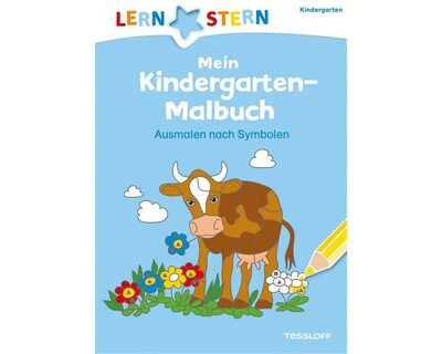 TESSLOFF 978-3-7886-2536-8 LERNSTERNMein Kindergarten-Malbuch. Ausmalen nach Symbolen