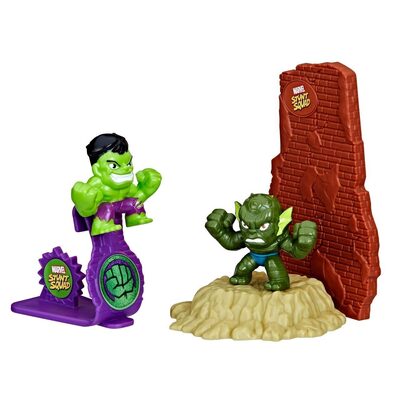 HASBRO F70665X0 Marvel Stunt Squad Hulk vs. Abomination Spielset