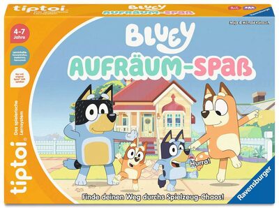 RAVENSBURGER 00239 tiptoi® Bluey Aufräum-Spaß