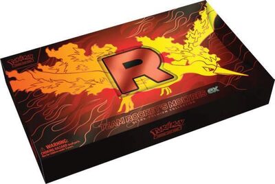 POKEMON 12992 PKM Pokémon Team Rocket's Moltres ex Ultra-Premium Collection - ENGLISCH !