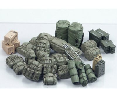 TAMIYA 300035266 1:35 Diorama-Set US Militär Z