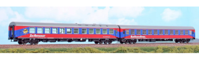 A.C.M.E. AC55159 H0 2er Set Personenwagen, Bahn Touristik Express, Ep. V-VI