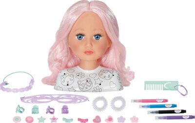 ZAPF 836033 BABY born® Stylingkopf Kreativ