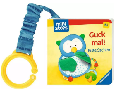RAVENSBURGER 30646 ministeps: Mein erstes Buggybuch: Guck mal! Erste Sachen