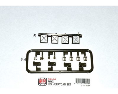 ASUKA 501135014 1:35 WWII U.S. Army Kanister Set