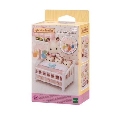 EPOCH 5534 Sylvanian Families® Babybett mit Mobile