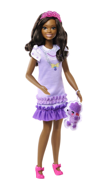 MATTEL HLL20 Barbie - Puppe für Kindergartenkinder, My First Barbie „Brooklyn“