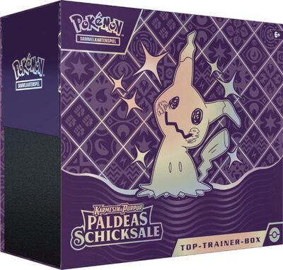 POKEMON 45806 PKM Pokémon Karmesin & Purpur Paldeas Schicksale - Top-Trainer-Box
