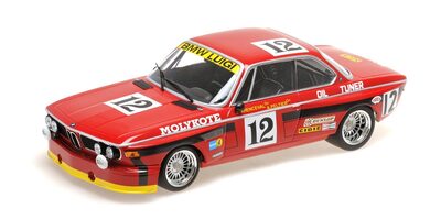 MINICHAMPS 155742612 1:18 BMW 3.0 CSL - BMW LUIGI - PELTIER/XHENCEVAL/DIEUDONNEE - WINNER 24H SPA 1974