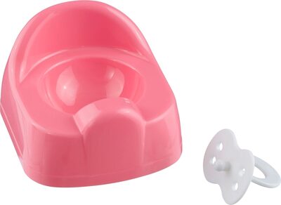 DOLLSWORLD 60158 Töpfchen mit Schnuller