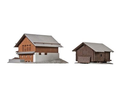 KIBRI 36817 Z Stall mit Stadel in Elm