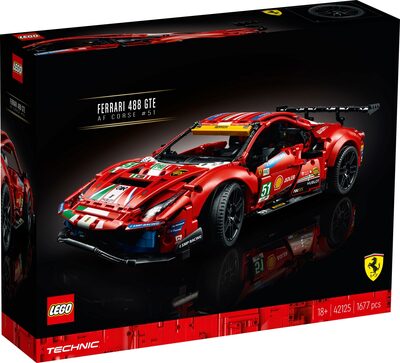 LEGO® Technic 42125 Ferrari 488 GTE “AF Corse #51”