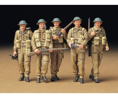 TAMIYA 300035223 1:35 Fig-Set Brit. Infant. Pa