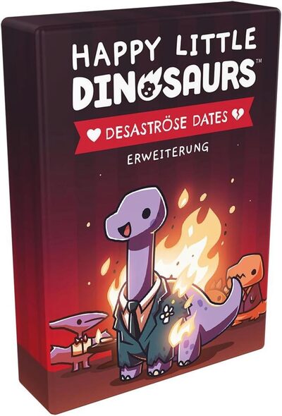 ASMODEE TTUD0013 Unstable Games Happy Little Dinosaurs - Desaströse Dates
