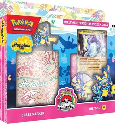 POKEMON 10684 PKM Pokémon Fix8 Weltmeisterschaftsdeck 2024, sortiert